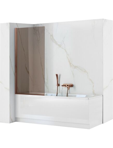 Rea Sanitary Parawan Rea Elegant Miedź Szczotkowana 80 Nawannowy