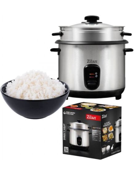 Zilan ZLN 9570 2-in-1 rīsu vārāmais katls, 1,5 l tilpums, 500 W, 4 image