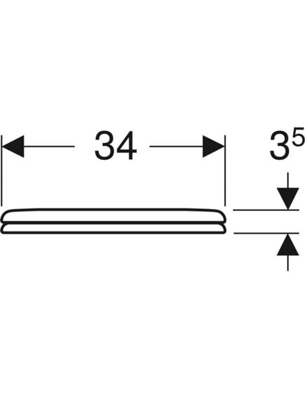 Geberit Bambini tualetes poda vāks bērniem - gab., 2 image