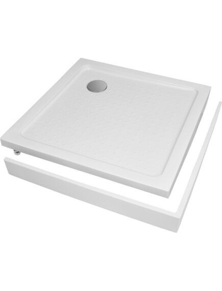 City Dušo padas su apdailos panele CITY 80x80, baltas kvadratinis, 2 image