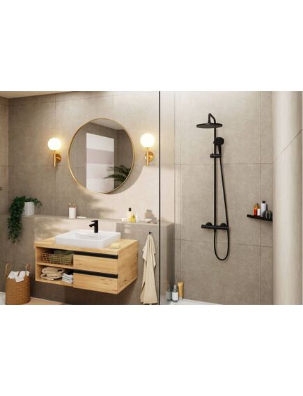 Hansgrohe Vernis Blend 100 izlietnes maisītājs, matēts melns - gab., 2 image