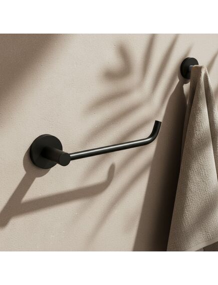 Rea Sanitary Uchwyt na papier toaletowy 5609 Leo Czarny, 3 image