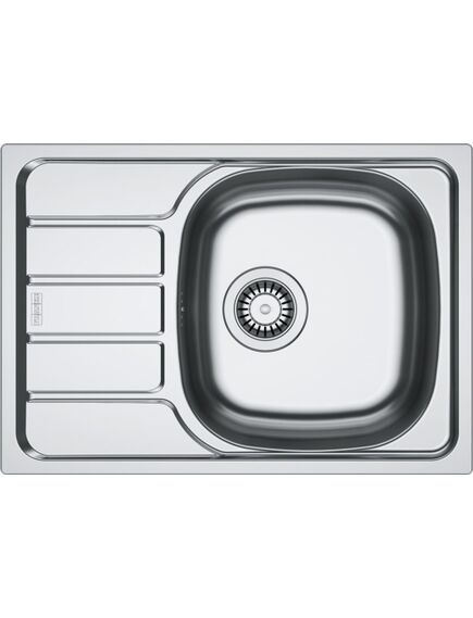 Franke SKN 611-62/44 Nerūsējošā tērauda iegriežama izlietne ar manualu ventīli 3½'' - gab.