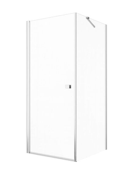 City Dušo kabina MESINA Chrome DW 100x90, 2 image