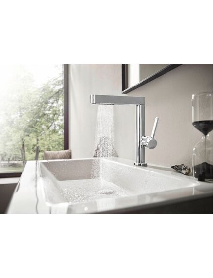 Hansgrohe Finoris 230 2jet izlietnes maisītājs ar izvelkamu dušu, ar push-open, hroms - gab., 2 image