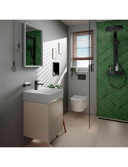 Hansgrohe Rainfinity 360 dušas sistema ar ShowerTablet 350 termostatu, matēta melna - gab., 2 image