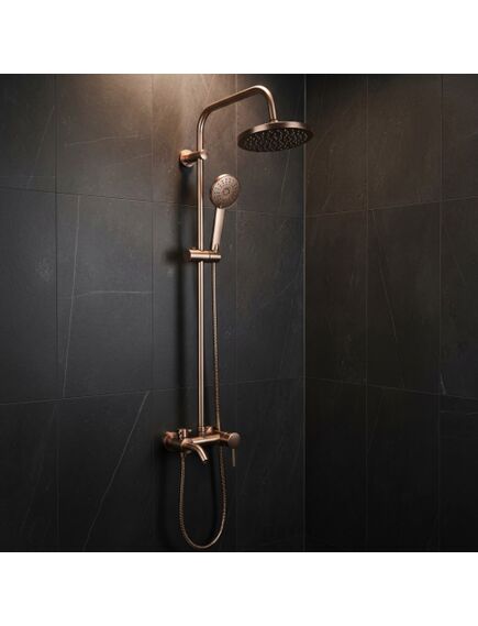 Rea Sanitary Zestaw Prysznicowy Rea Luis Miedziany Szczotkowany, 3 image