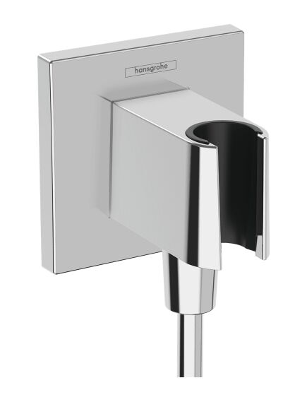 Hansgrohe Dušas izvads ar dušas galvas turētāju Fixfit E, hromēts - gab.