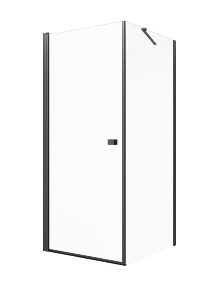 City Dušo kabina MESINA Black DW 100x90, 2 image