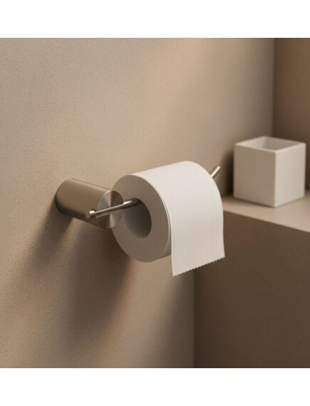 Rea Sanitary Uchwyt na papier toaletowy Tomi 5809 Nikiel Szczotkowany, 2 image