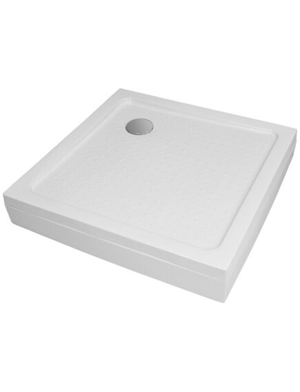 City Dušo padas su apdailos panele CITY 80x80, baltas kvadratinis