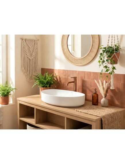 Rea Sanitary Umywalka nablatowa Rea Joana 65, 3 image