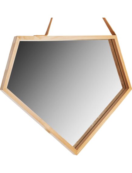 Tutumi Lustro Asymetryczne drewniane  49 cm YMJZ20216, 7 image