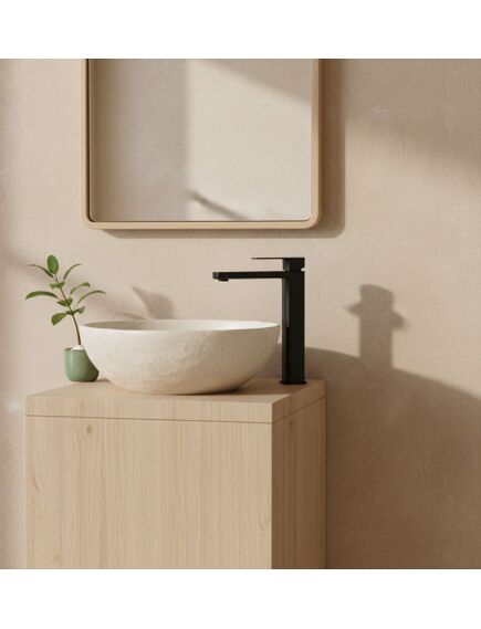 Rea Sanitary Bateria umywalkowa Rea Arlo Czarna Wysoka, изображение 4