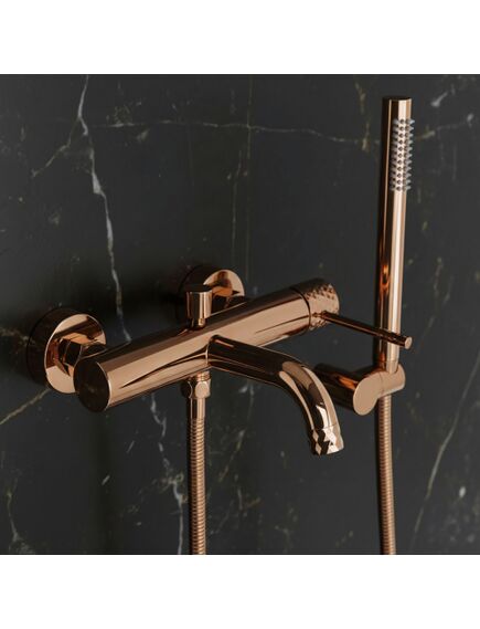 Rea Sanitary Bateria wannowa Rea Lungo Diamond Miedziana, изображение 3