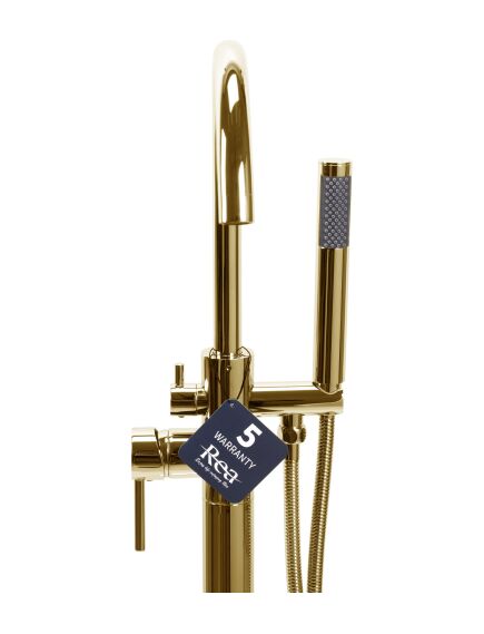 Rea Sanitary Bateria wannowa Rea MONO Złota, изображение 2