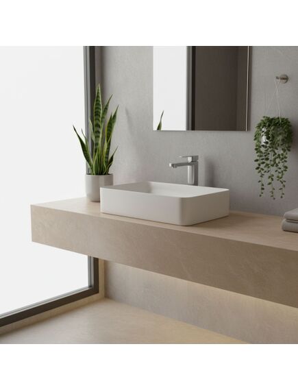 Rea Sanitary Bateria umywalkowa Rea Arlo Nikiel Szczotkowany Wysoka, изображение 2