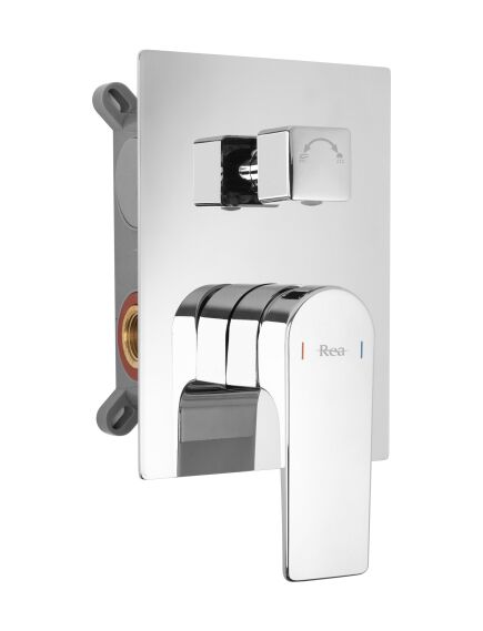 Rea Sanitary ZESTAW NATRYSKOWY PODTYNKOWY REA MOBY Chrom, 2 image