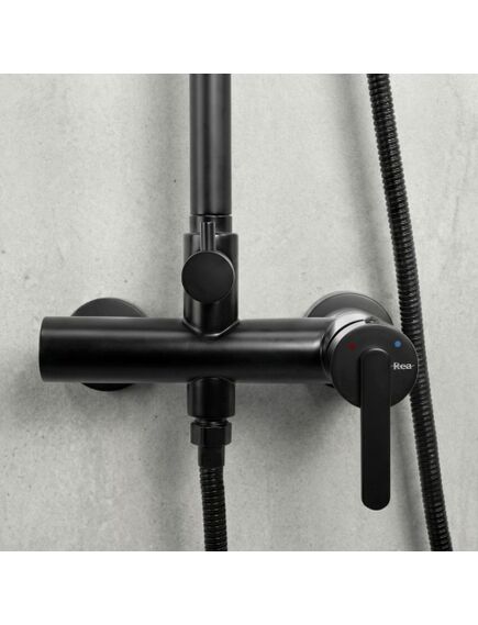 Rea Sanitary Zestaw natryskowy Rea Ontario Czarny, изображение 2