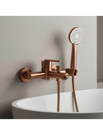 Rea Sanitary Bateria wannowa REA Ontario Miedź Szczotkowana, изображение 2