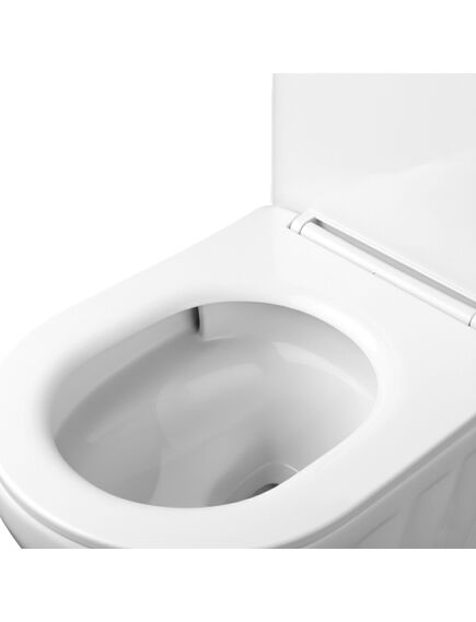 Rea Sanitary Zestaw Misa WC Duo podwieszana + Umywalka nablatowa Rea Duo White, изображение 4