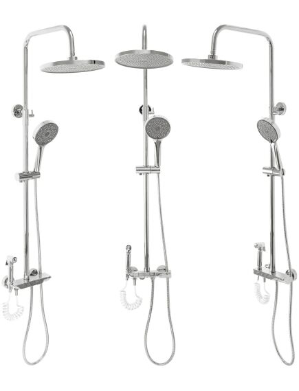 Rea Sanitary Zestaw Prysznicowy REA MAX Chrom, 3 image