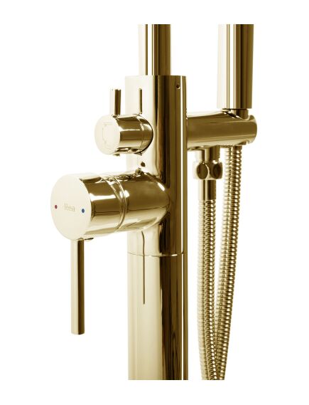 Rea Sanitary Bateria wannowa Rea MONO Złota, изображение 4