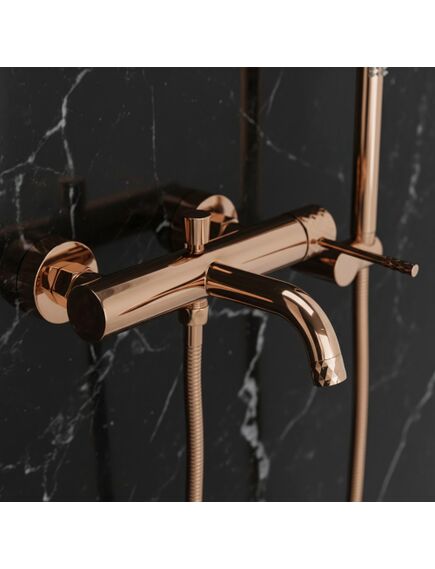 Rea Sanitary Bateria wannowa Rea Lungo Diamond Miedziana, изображение 5