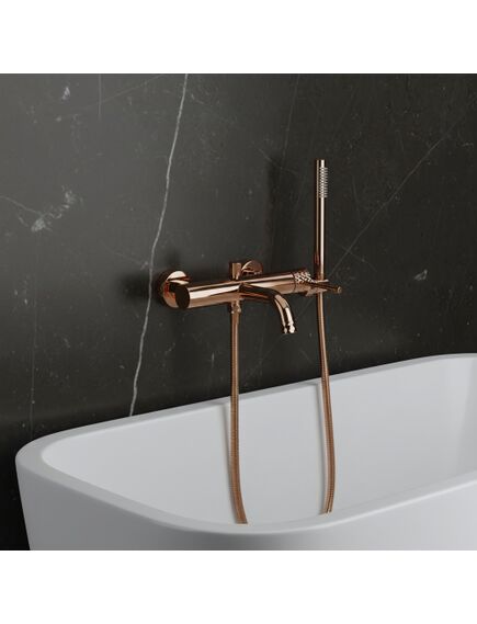 Rea Sanitary Bateria wannowa Rea Lungo Diamond Miedziana, изображение 4