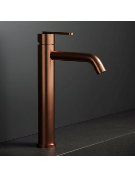 Rea Sanitary Bateria umywalkowa Rea Ontario Miedź Szczotkowana Wysoka, изображение 5