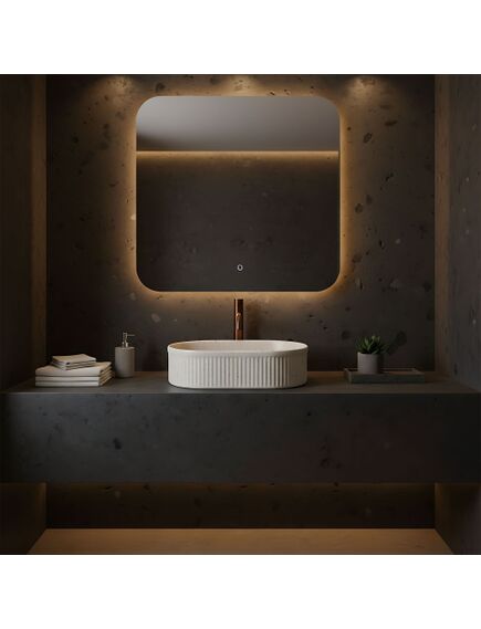 Rea Sanitary Umywalka nablatowa Rea Vanda Sandy, 4 image