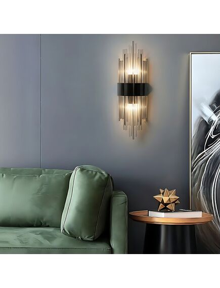 Toolight KINKIET ŚCIENNY APP1760-1W Czarny/Szary, изображение 2