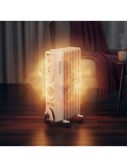 Comfort C308-7V eļļas radiators ar ventilatoru 1500W (7), 3 image