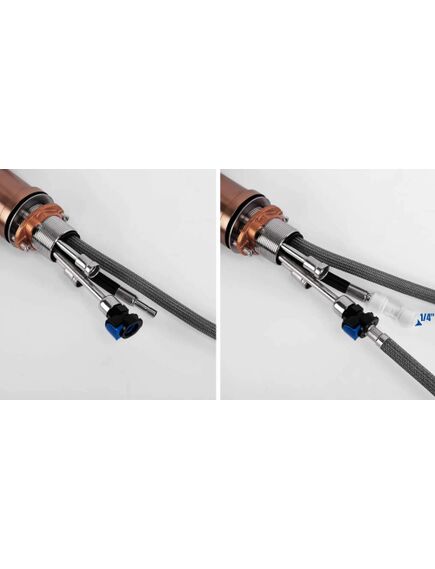 Rea Sanitary Bateria kuchenna Rea Eco Fresh Miedź Szczotkowana, изображение 4