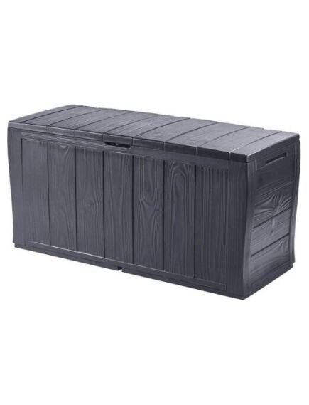 Mantu kaste KETER SHERWOOD 270L antracīta pelēka
