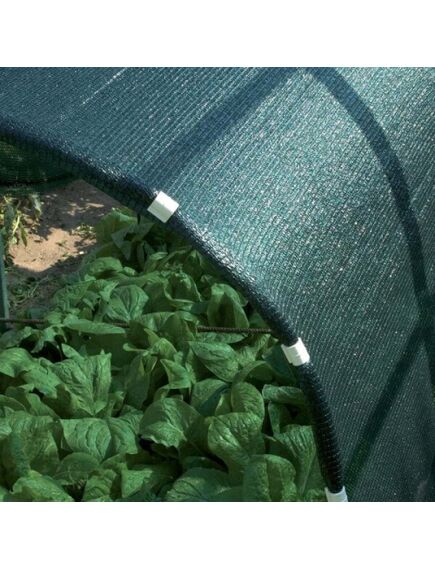 JAMAICA Daudzfunkcionāls ēnošanas tīkls 2 x 5m, zaļš 90 g/m², 3 image