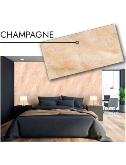 Dekoratīvais sienas apdares panelis CHAMPAGNE 500x1000mm, 2 image