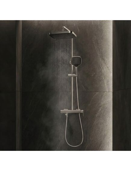 Rea Sanitary Zestaw Prysznicowy Rea Arlo Nikiel Szczotkowany, изображение 3