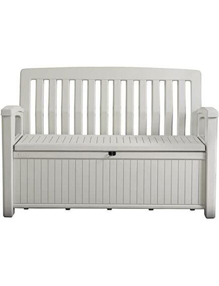 Dārza sols - mantu kaste KETER PATIO 227L, balta