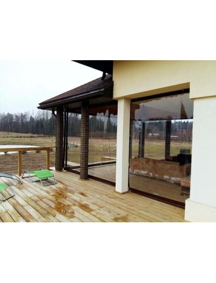 ПВХ ТЕНТ прозрачный 0,5мм (500 мкр) 1,83m, изображение 3