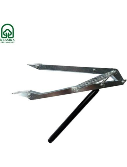 Automātiskais siltumnīcas lūkas un durvju atvērējs KLASIKA UNIVERSAL