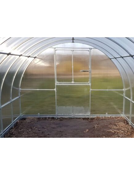 Siltumnīca KLASIKA TUBE 3x12m (36m2) ar pamatiem un 4mm polikarbonāta pārklājumu; 4779037492527, 3 image