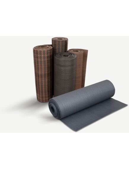 Декоративная защитная сетка MIKKO RATTAN MK03 графитовый серый