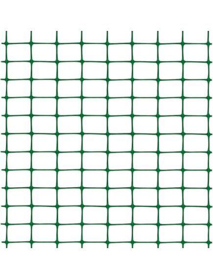 MILLENNIUM plastikāta žogs 1 x 10 m, zaļš