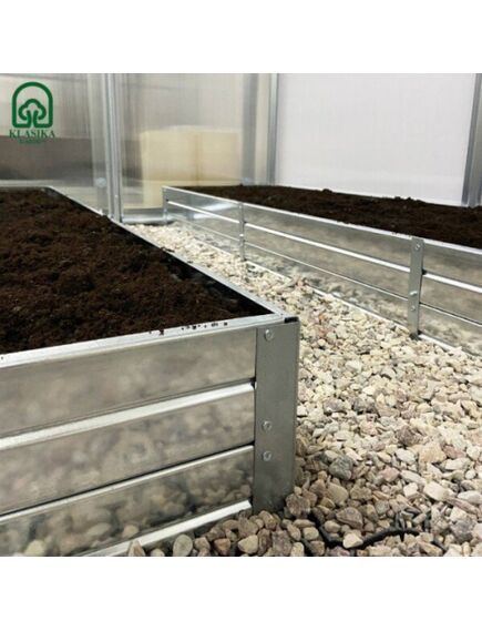 Paaugstinātā dārza dobe Klasika Garden 1500x500x200mm, cinkota;, 2 image