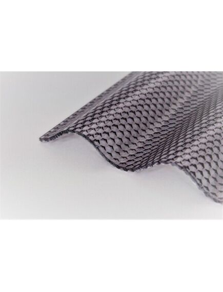 Profilētā polikarbonāta loksne DIAMOND SINUS 2,8 mm 1.045x6m, pelēks;