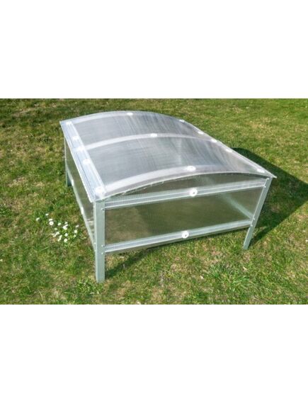 Sējas siltumnīca KLASIKA 1,00x0,93x0,38m ar polikarbonāta pārklājumu