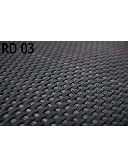 Декоративная защитная сетка MIKKO RATTAN MK03 графитовый серый, изображение 2