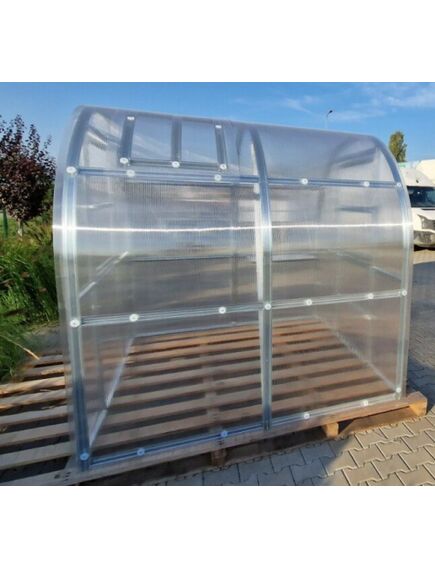 Siltumnīca KLASIKA SLIM 2x2m (4m2) ar 4mm polikarbonāta pārklājumu, 2 image