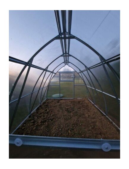Siltumnīca KLASIKA ARROW 3x6m (18m2) ar 4mm polikarbonāta pārklājumu, 3 image